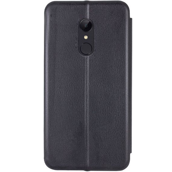 Шкіряний чохол-книжка Classy для Xiaomi Redmi 5 Чорний | Зображення 2
