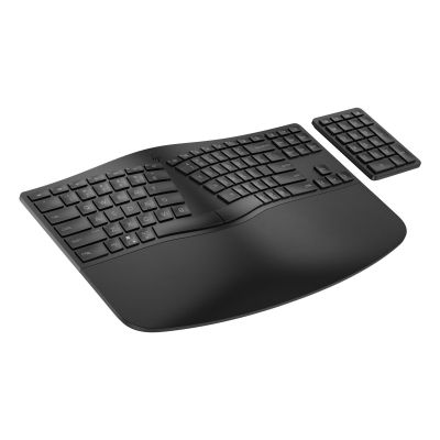 Клавиатура HP 960 BLK Ergonomic split-zone UA Black (7E755AA) | Зображення 2