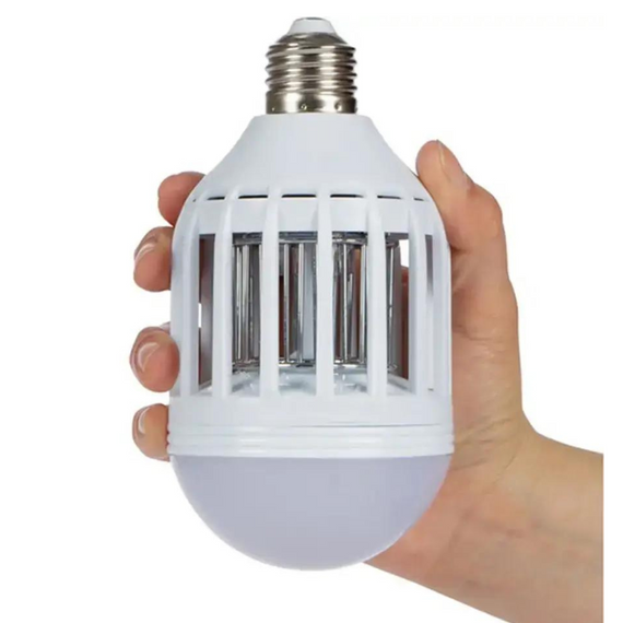 Світлодіодна протимоскітна лампа 2 в 1 Zapp Light, лампочка знищувач комарів ZappLight AND LY-577 (100   знижка