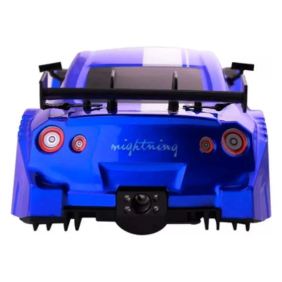 Машинка на радіоуправлінні Nissan GT-R 4WD 1:16, синя – для дрифту та перегонів | Зображення 4