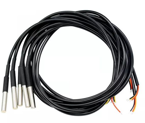 Датчик температури у захищеному корпусі DS18B20 Diymore 2 м