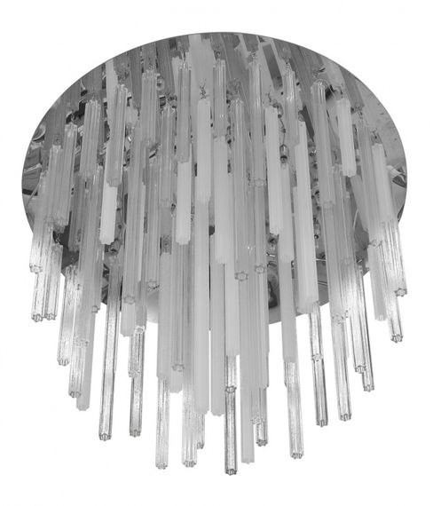 Люстра потолочная галогенная хрустальная G4 20W CH (BR-01264C/18)