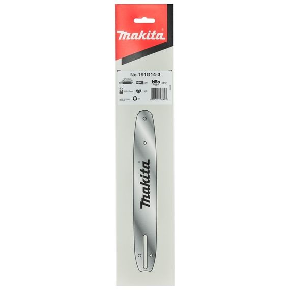 Шина направляюча для ланцюгової пили Makita 191G14-3 (25 см, 3/8", 1.1 мм, 40z) | Зображення 1