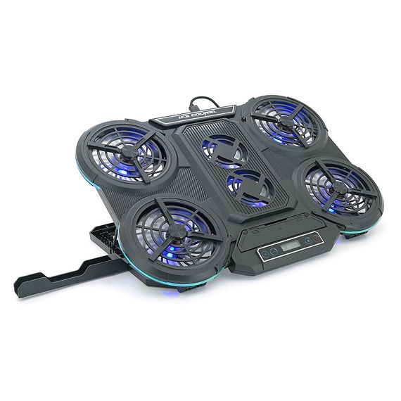 Підставка під ноутбук IceCoorel Q6, до17", fan4-100x15/2-70x15 мм