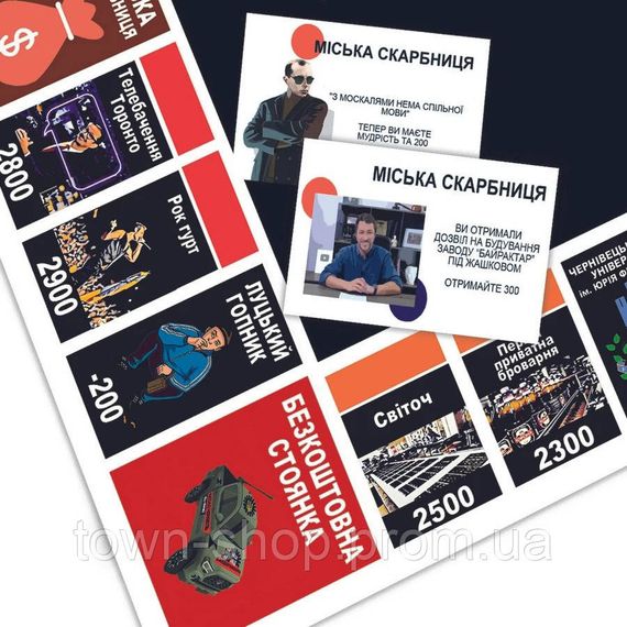 Настольная игра "Монополия Запада Украины" PLR-0040 от 2 до 5 игроков | Зображення 2