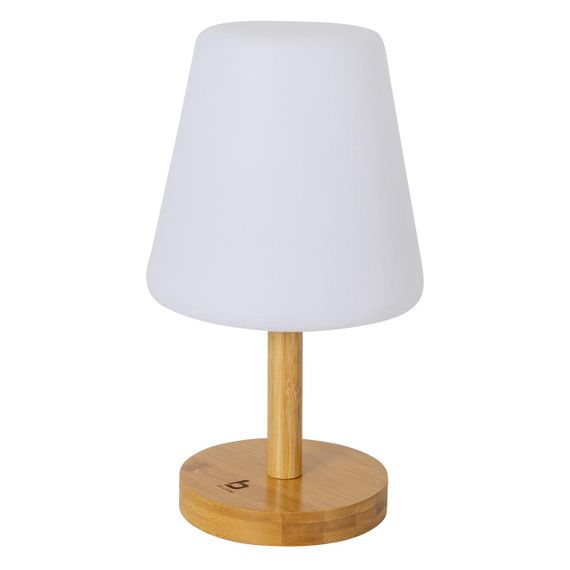 Ліхтар кемпінговий Bo-Camp Cambridge Rechargeable 200 Lumen Bamboo/White (5818792) | Зображення 1