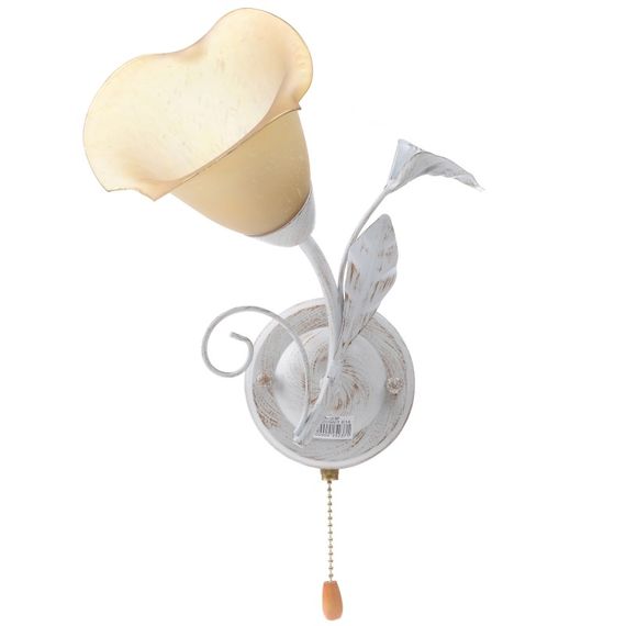 Бра настенное накладное с выключателем флористика LK-203W/1 E14 | Зображення 1