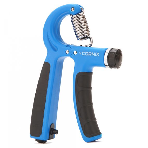 Еспандер кистьовий Cornix 5-60 кг з регульованим навантаженням та лічильником XR-0263 Blue/Black | Зображення 2