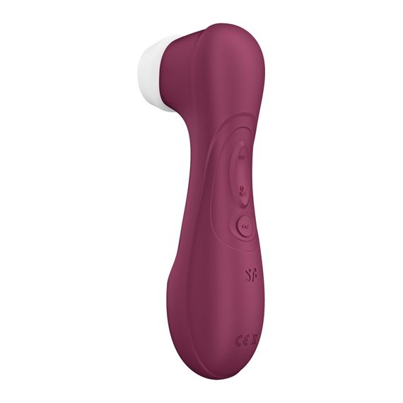 Вакуумный клиторальный стимулятор Satisfyer Pro 2 Generation 3 with Liquid Air Wine Red | Зображення 3