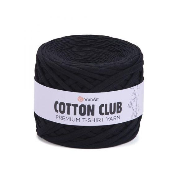 Cotton Club 7300 YarnArt пряжа темний сірий