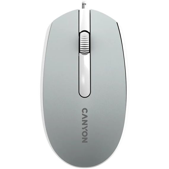 Мышь компьютерная проводная Canyon M-10 Dark Gray CNE-CMS10DG темно-серая