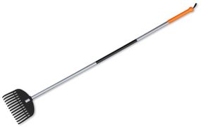 Граблі пластикові Bradas зубців зі сталевим черенком TQ-G13TS