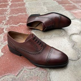 Чоловічі коричневі туфлі Marriotti  39 розмір