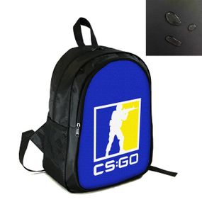 Рюкзак міський/шкільний 38×28см з принтом CS:GO/Counter-Strike дитячий, підлітковий, спортивний (4138)