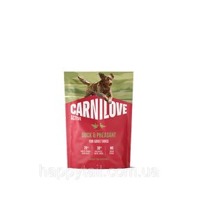 Беззерновой сухой корм Carnilove для взрослых собак всех пород утка и фазан 1.5 кг (арт. 173682)