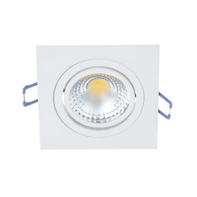 Світильник стельовий LED врізний LED-173/5W WW WH