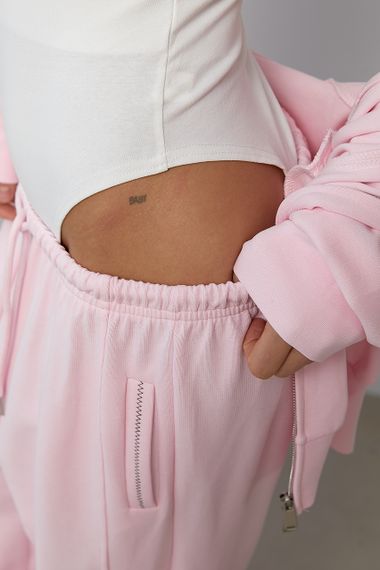 Жіноче трикотажне боді на бретелях - молочний цвет, ONE SIZE (є розміри) | Зображення 3