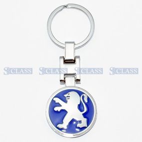 Брелок хром. Peugeot, Турция, PE5,