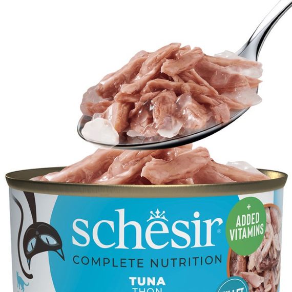 Schesir Tuna вологий корм для котів з тунцем, 85 гр | Зображення 1