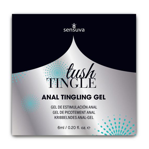 Пробник стимулювальнего анального геля Sensuva - Tush Tingle (6 мл) Sex Aura