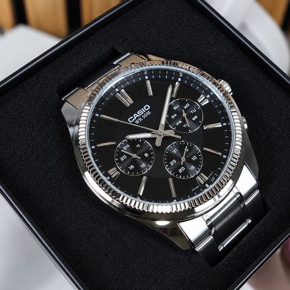 Чоловічий годинник Casio MTP-1375D-1A | Зображення 5