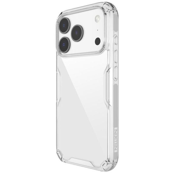 TPU чехол Nillkin Nature Pro Series для Apple iPhone 17 Pro (6.3") Бесцветный (прозрачный) | Зображення 4