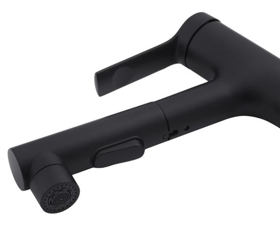 Змішувач для раковини Kroner KRP Edelstahl Klassisch з висувним виливом SCH030-T (CV032497) | Зображення 5