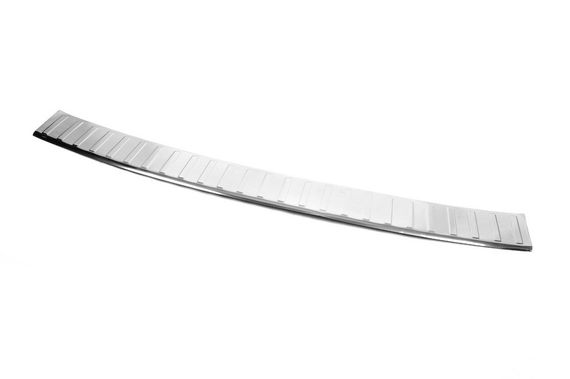 Накладка на задній бампер Carmos (нерж) для Peugeot 5008 2009-2016рр. | Зображення 1