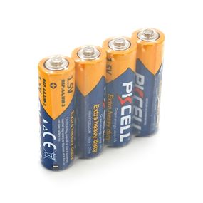 Батарейка солевая PKCELL 1.5V AA/R6.4 штуки shrink цена по shrink,Q15/144