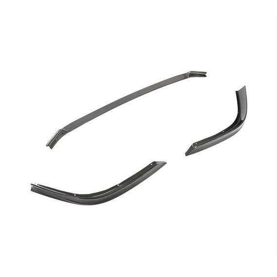Накладка на передній бампер Lip (для Base/F-Sport 2018-2020, Карбон) для Lexus ES 2018- рр | Зображення 2