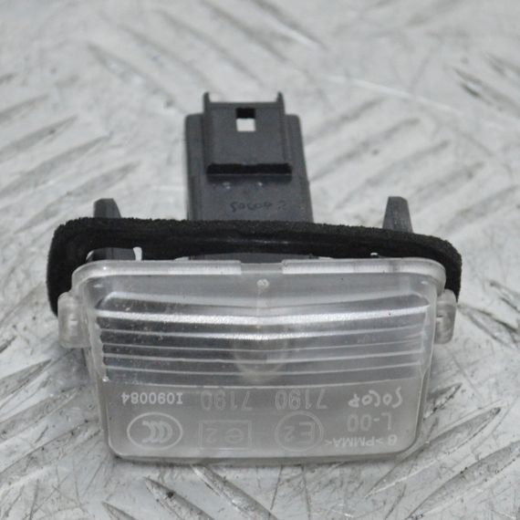 Ліхтар підсвітки номерного знака Peugeot 406 1999-2004 фара освітлення номера Пежо Socop 7190