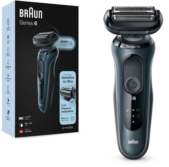 Електробритва Braun Series 6 61-N1000s Black/Black | Зображення 6