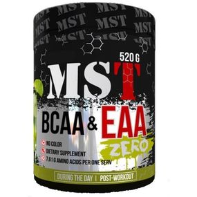 Амінокислота BCAA для спорту MST Nutrition BCAA & EAA Zero 520 g /40 servings/ Black Currant