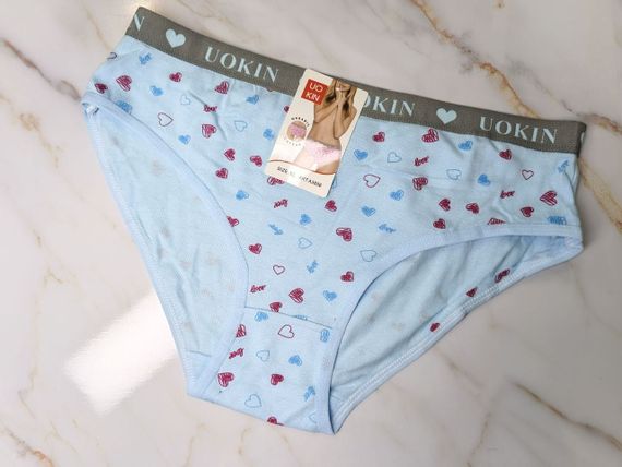 Труси жіночі блакитного кольору UO KIN розмір XL