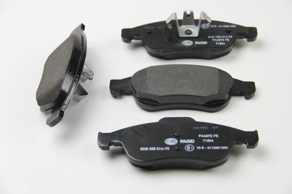 Колодки передні гальмівні Kaptur 2.0 2013, Duster 2011, HELLA PAGID (8DB355014791) | Зображення 1