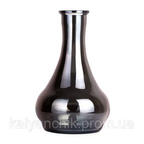 >Колба для кальяна Drop 2x2 хром