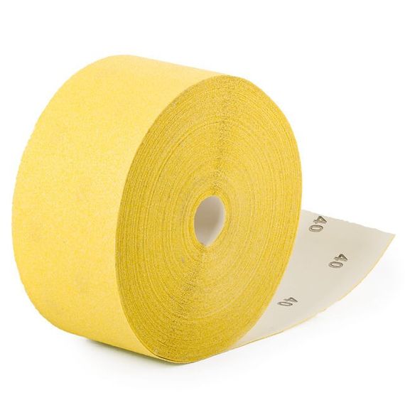 Шкурка шліфувальна, паперова основа, К40, 115 мм × 50 м INTERTOOL BT-0814 | Зображення 2