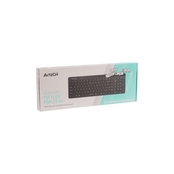 Клавіатура A4Tech FBK23 AS Wireless/Bluetooth Black (4711421001168) | Зображення 7