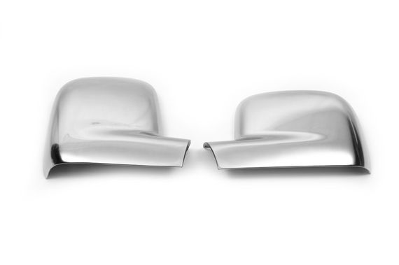 Накладки на дзеркала Сірий мат (2 шт) для Volkswagen T5 Transporter 2003-2010 рр | Зображення 2