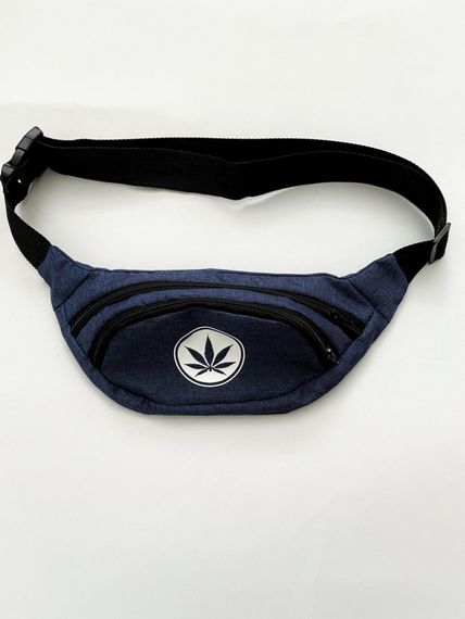 Сумка поясна бананка 4Profi з рандомним принтом двома відділеннями 18163 | Зображення 1