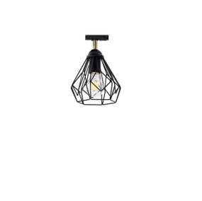 Трековий світильник стельовий Тrack Bevel T165 Чорний, Atmolight