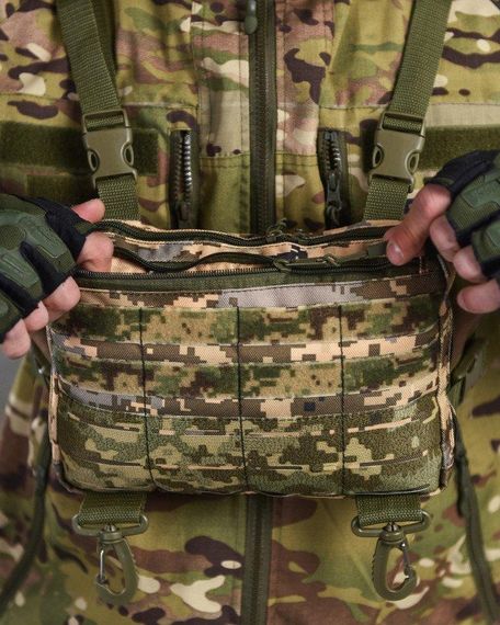 Сумка для планшета нагрудная, административная сумка  пиксель ВТ1015 | Зображення 4