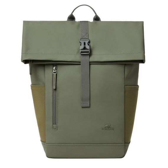 Рюкзак городской Rivacase 7826 Olive Green 17 л оливковый с зеленым | Зображення 1