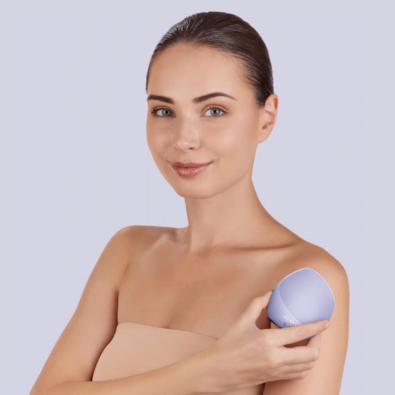 Ультразвукова щітка для тіла та інтенсивний пілінг GESKE Sonic Body Brush&Intensive Exfoliator 7в1 starlight, Фіолетовий | Зображення 3