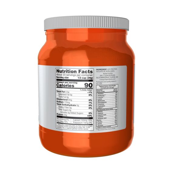 Протеїн Now Foods Soy Protein Isolate - 907g | Зображення 1