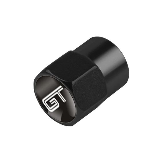 Колпачки для колес на золотник ниппель ниппеля золотник автомобиля авто автомобильных колес Mustang черный | Зображення 1