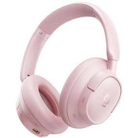 Накладні бездротові навушники Baseus Bass BH1 ANC+ENC+Game Mode (App) (A02037) Nebula Pink