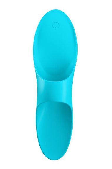 Универсальный вибратор на палец Satisfyer Teaser, бирюзовый sexstyle | Зображення 4