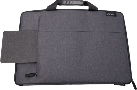 Acer Чохол для ноутбука Sustainable Urban 70% r.PET 15,6 Black (GP.BAG11.02J) | Зображення 2