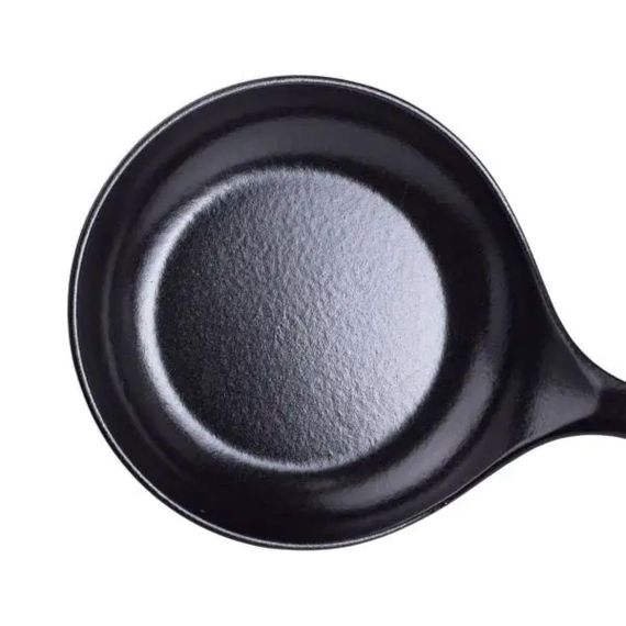 Чугунная сковорода с силиконовой ручкой Ø24,5 см для электрической и газовой плиты 1 л HP-1-13 | Зображення 5